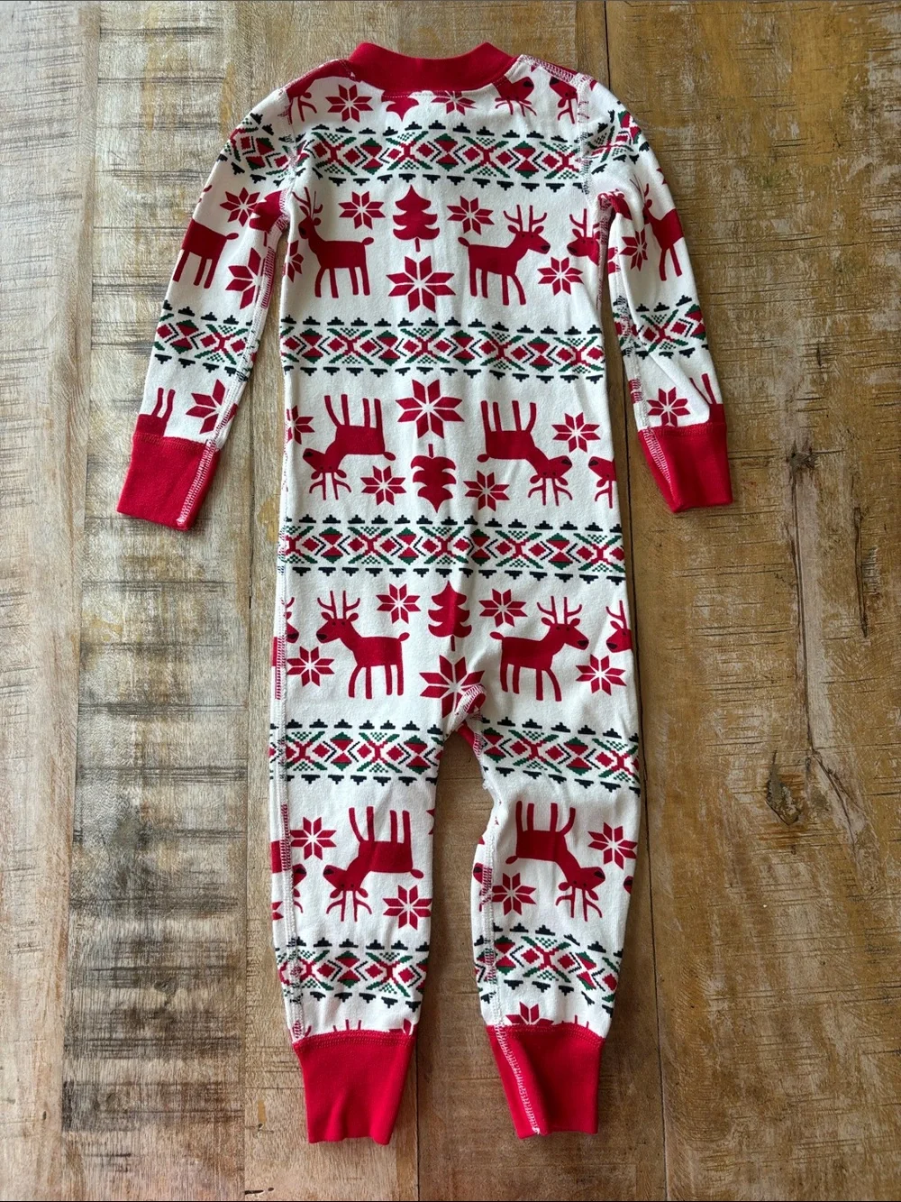 NWOT Hanna Andersson Holiday Reindeer Pajamas 2t
